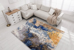 RugsX Miro 51774.802 Washing Carpet Abstraction Anti-Slip - Blue Beige 200X290 Cm - thumbnail 5