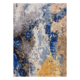 RugsX Miro 51774.802 Washing Carpet Abstraction Anti-Slip - Blue Beige 200X290 Cm - thumbnail 3