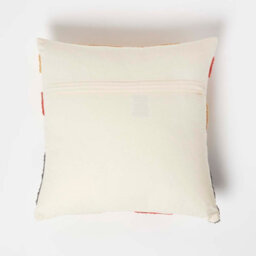 Homescapes Orange & Yellow Sunshine Tufted Cotton Cushion 45 X 45 Cm - thumbnail 3