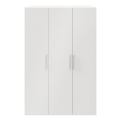 GoodHome Atomia Freestanding Matt White Chipboard Wardrobe (H)2250mm (W)1500mm (D)580mm - image 1