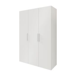 GoodHome Atomia Freestanding Matt White Chipboard Wardrobe (H)2250mm (W)1500mm (D)580mm - thumbnail 2