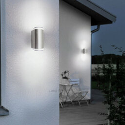 Long Life Lamps Company Modern 6W Led Double Outdoor Wall Light Stainless Steel Cool White - thumbnail 8