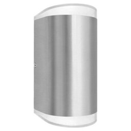 Long Life Lamps Company Modern 6W Led Double Outdoor Wall Light Stainless Steel Cool White
