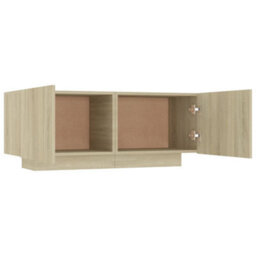 Berkfield Tv Cabinet Sonoma Oak 100X35X40 Cm Engineered Wood - thumbnail 4