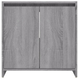 Berkfield Bathroom Cabinet Grey Sonoma 60X33X61 Cm Engineered Wood - thumbnail 6