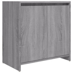 Berkfield Bathroom Cabinet Grey Sonoma 60X33X61 Cm Engineered Wood - thumbnail 2
