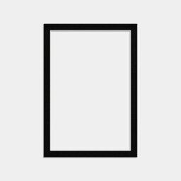 Ak Frames 100X70Cm Black Picture Mounts To Fit 90X60Cm Aperture Size - Mount Board Only (No Frame Included) - thumbnail 1
