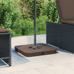 Walplus 4 Piece Parasol Base Set For Cross Stand Parasol 100 Kg Pp - thumbnail 1