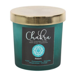 Something Different Mint Heart Chakra Scented Candle Teal (One Size) - thumbnail 3