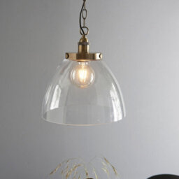 Luminosa Lighting Luminosa Hansen Grand Dome Ceiling Pendant Antique Brass - thumbnail 2