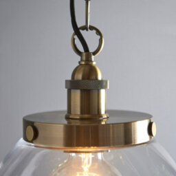 Luminosa Lighting Luminosa Hansen Grand Dome Ceiling Pendant Antique Brass - thumbnail 5