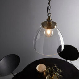 Luminosa Lighting Luminosa Hansen Grand Dome Ceiling Pendant Antique Brass - thumbnail 4