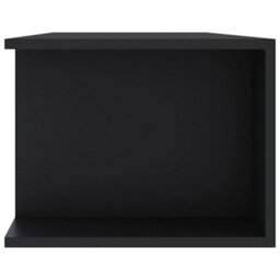Berkfield Modern Tv Cabinet With Led Lights Black 135X39X30 Cm - thumbnail 9