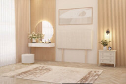 Somnior Beds Somnior Alexas Divan Bed Set With Midnight Pocket Sprung Mattress And Headboard Ivory Plush - thumbnail 5