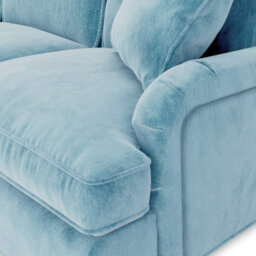 Arthur Lagoon Armchair For Living Room - Fully Assembled By Roseland Furniture - thumbnail 3