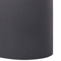 Beliani Aria Side Table Black Iron 33 X 33 X 50 Cm Round Top Modern Living Room End Table - thumbnail 5