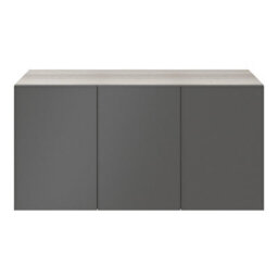 GoodHome Atomia Freestanding Matt Anthracite 1 Drawer Sideboard (H)750mm (W)1500mm (D)470mm - thumbnail 1
