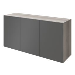 GoodHome Atomia Freestanding Matt Anthracite 1 Drawer Sideboard (H)750mm (W)1500mm (D)470mm - thumbnail 2