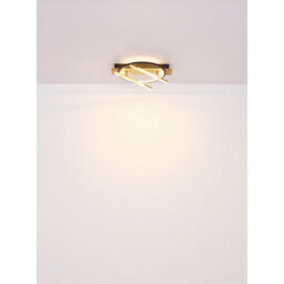 Luminosa Lighting Luminosa Beatrix 60X100Cm Integrated Led Semi Flush Ceiling Light Matt Black Rectangular Rotating Rods Led 3000K - thumbnail 7