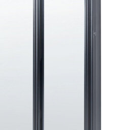 Beliani Wall Mirror Crosses 60 Cm 170 Cm Metal Black - thumbnail 5