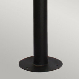 Luminosa Lighting Elstead Helsingor Bollard Lantern With Pir Black Ip44 - thumbnail 4