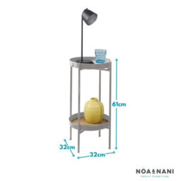 Nöa & Nani Noa & Nani Small Side Table In Ultimate Grey Solna - thumbnail 3