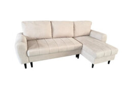 DS Living Sienna 3 Seater Left Hand Facing Storage Sofa Bed In Grey, Silver Or Beige - thumbnail 2