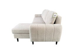DS Living Sienna 3 Seater Left Hand Facing Storage Sofa Bed In Grey, Silver Or Beige - thumbnail 4