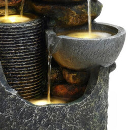 Led Slate Cascading Garden Fountain - thumbnail 3