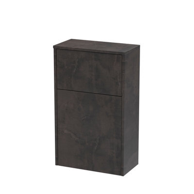 Balterley Floor Standing Wc Toilet Unit (Pan & Cistern Not Included), 500mm - Textured Matt Metallic Slate - image 1