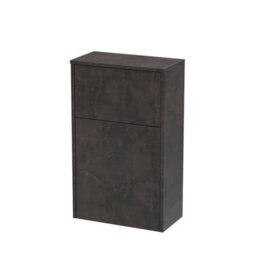 Balterley Floor Standing Wc Toilet Unit (Pan & Cistern Not Included), 500mm - Textured Matt Metallic Slate - thumbnail 1