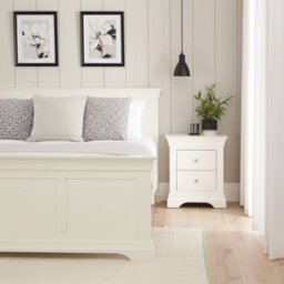 The Furniture Market Wilmslow White Painted 6Ft Super King Size Bed - thumbnail 4