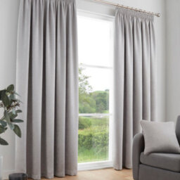 Fusion Galaxy Pair Of Light Reducing Thermal Effect Pencil Pleat Curtains - thumbnail 1