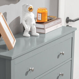 Sobuy Fsr89-Hg, Shoe Cabinet Shoe Rack Shoe Storage Cupboard Organizer Unit, Grey,w80Xd25Xh108 - thumbnail 4