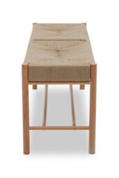 Orsina Unique Design Natural Wood Bench, Eco-Friendly Dining Bench For Dining Table, Versatile Design Modern Bench - thumbnail 6