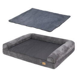 Bingopaw 2Xl Orthopedic Memory Foam Dog Bed Waterproof Pet Sofa Couch Removable Cover 135 X 100 X 12Cm - thumbnail 6