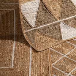 Naturelle Prestbury 120X170Cm Natural Border Handbraided Rug - thumbnail 5