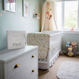 Happy Homewares Baby Keepsake Photo Album With Silver Plated Rattle Pram And Booties - thumbnail 7
