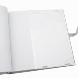 Happy Homewares Baby Keepsake Photo Album With Silver Plated Rattle Pram And Booties - thumbnail 6