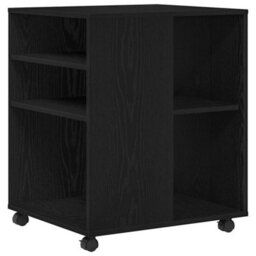 Walplus Storage Cabinet Black Oak 60 X 53 X 72.5 Cm Engineered Wood - thumbnail 2