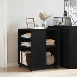 Walplus Storage Cabinet Black Oak 60 X 53 X 72.5 Cm Engineered Wood - thumbnail 4