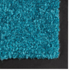 Floordirekt Use&wash Velour Dirt Trapper Entrance Mat Absorbent Non Slip Back Home Business Hallway Turquoise 135 X 200 Cm - thumbnail 4