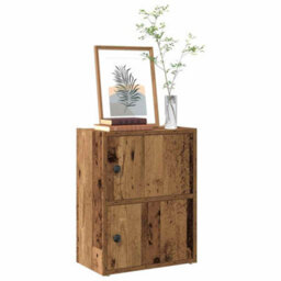 Vidaxl Bookcase Old Wood 40X24X52 Cm Engineered Wood - thumbnail 1