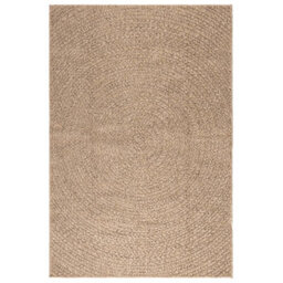 Berkfield Rug Zizur 120X170 Cm Jute Look Indoor And Outdoor - thumbnail 3