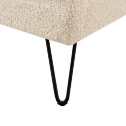 Beliani Bed Boucle Ambillou 180 X 200 Cm (Eu Super King) Beige - thumbnail 9