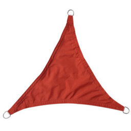 Sundaze 2X2X2M Triangle Terracotta Sun Shade Sail Outdoor Garden Patio Sunscreen Uv Block With Free Rope