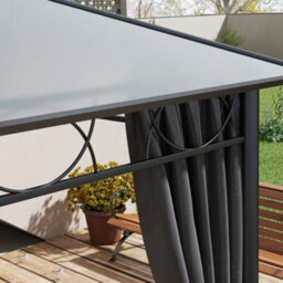 Outsunny 3 X 4(M) Hardtop Gazebo For Patio W/ Polycarbonate Curtains - thumbnail 8