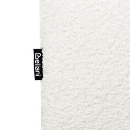 Wyld and Coco Urbannest Fabric Bench Off-White Upholstered With Slim Metal Legs For Hallway Or Bedroom - thumbnail 6