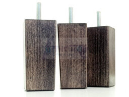 L&F 4X Replacement Furniture Legs Solid Wood 110mm High Sofas Chairs Settee Cabinets Legs M8 Tsp2055 - thumbnail 4