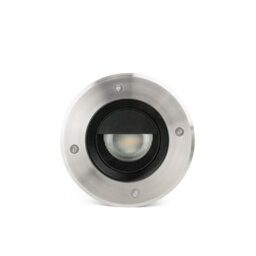 Luminosa Lighting Luminosa Geiser 18Cm Outdoor Recessed Wall Lamp Satin Stainless 3000K Ip67 - thumbnail 1